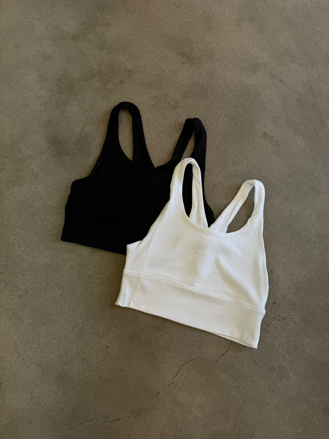 LUNA Crop Top (white