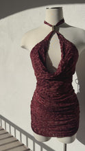 Load and play video in Gallery viewer, Heat Dress (burgundy
