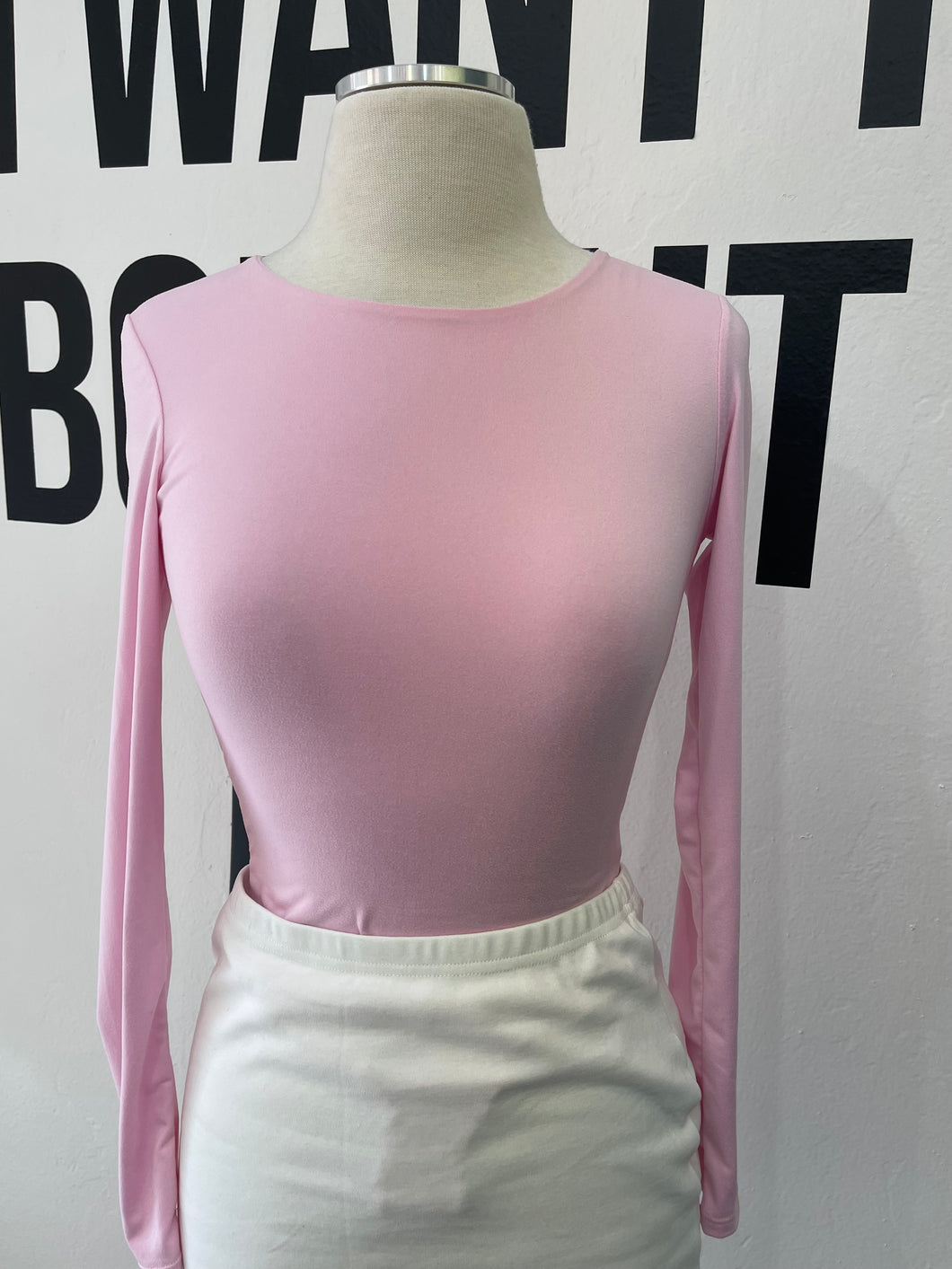 Just right bodysuit ( pink )